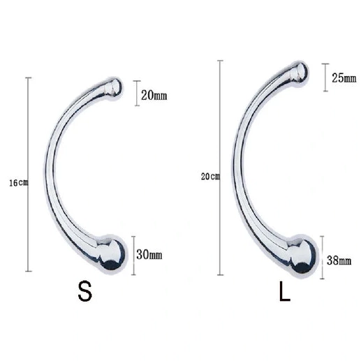 Anal Hooks Elegant Ended Hook Anal Steel 5858 Double Stainless 0809